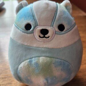CUTE Squishmallows 5" Banks The Badger Original Kelly Toy Plush